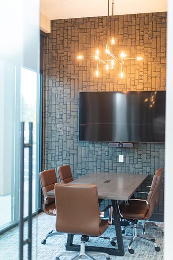 A conference room 